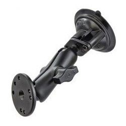 (RAM-B-166-202) Twist Lock Suction Mount with Round Plate (AMPS hole pattern)
